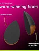 beautyblender® Original sminkszivacs Pro Black 1 db