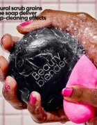 beautyblender® Tool Scrub Charcoal szilárd ecset- és sminkszivacs tisztító 150 g