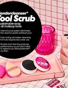 beautyblender® Tool Scrub Charcoal szilárd ecset- és sminkszivacs tisztító 28.3 g