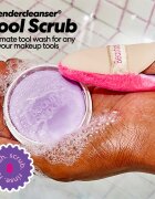 beautyblender® Tool Scrub Lavender szilárd ecset- és sminkszivacs tisztító 28.3 g