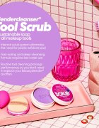beautyblender® Tool Scrub Lavender szilárd ecset- és sminkszivacs tisztító 28.3 g