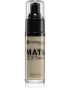 Bell Hypoallergenic Mat&Soft könnyű mattító alapozó árnyalat 01 Light Beige 30 ml