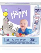 BELLA Baby Happy Baby Underpads eldobható pelenkázó-alátétek 40x60 cm 30 db