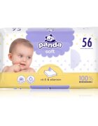 BELLA Baby Happy Panda nedves törlőkendő gyerekeknek 56 db