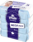BELLA Baby Happy Panda nedves törlőkendők gyermekeknek 4x56 db