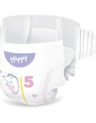 BELLA Baby Happy Soft&Delicate eldobható pelenkák nedvességelvezető csatornákkal 11-18 kg 52 db