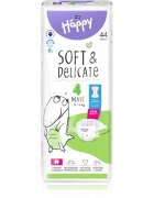 BELLA Baby Happy Soft&Delicate eldobható pelenkák nedvességelvezető csatornákkal Maxi 8-14 kg 44 db