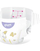 BELLA Baby Happy Soft&Delicate eldobható pelenkák nedvességelvezető csatornákkal Maxi Plus 9-15 kg 13 db
