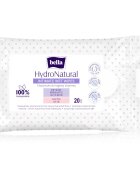 BELLA HydroNatural nedves törlőkendők intim higiéniára 20 db