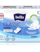 BELLA Nova Classic Comfort intimbetét szárnyakkal 10 db