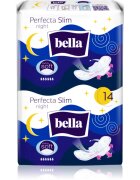 BELLA Perfecta Slim Night Extra Soft egészségügyi betétek 14 db