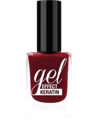 bellaoggi Gel Effect Keratin Nail Polish körömlakk árnyalat Bloody Mary 10 ml