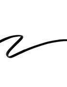 bellaoggi Mat Liner széles applikátorú szemhéjtus matt hatással árnyalat Velvety Black 1.2 ml