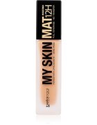 bellaoggi My Skin Mat 12H tartós matt alapozó árnyalat Warm Beige 30 ml