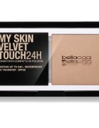 bellaoggi My Skin Velvet Touch 24H kompakt púderes alapozó SPF 20 árnyalat 15C Natural Beige 9 g