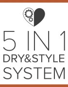 Bellissima My Pro Hot Air Styler GH18 1100 meleglevegős hajformázó kefe GH18 1100 1 db