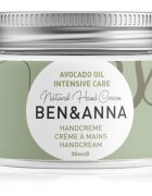 BEN&ANNA Natural Hand Cream Intensive Care intenzív krém kézre avokádóval 30 ml
