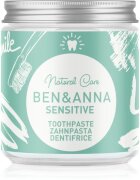 BEN&ANNA Natural Toothpaste Sensitive fogkrém üvegtégelyben érzékeny fogakra 100 ml