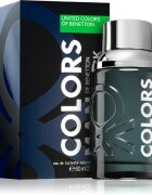 Benetton Colors de Man Black Eau de Toilette uraknak 60 ml