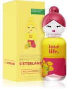 Benetton Sisterland Yellow Peony Eau de Toilette hölgyeknek 80 ml