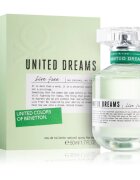 Benetton United Dreams for her Live Free Eau de Toilette hölgyeknek 50 ml