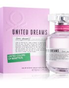 Benetton United Dreams for her Love Yourself Eau de Toilette hölgyeknek 50 ml