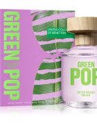 Benetton United Dreams Green Pop For Her Eau de Toilette hölgyeknek 80 ml