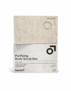 Beviro Purifying Body Scrub Bar Zesty Vetiver Szilárd szappan bőrradírral 135 g