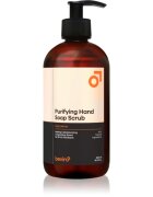 Beviro Purifying Hand Soap Scrub tisztító szappan peeling hatással Zesty Vetiver 500 ml
