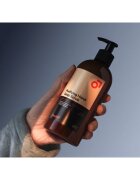 Beviro Purifying Hand Soap Scrub tisztító szappan peeling hatással Zesty Vetiver 500 ml