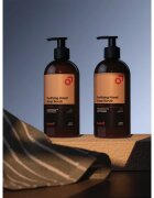 Beviro Purifying Hand Soap Scrub tisztító szappan peeling hatással Zesty Vetiver 500 ml