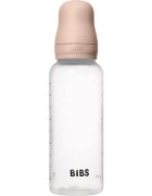 BIBS Anti-Colic Baby Bottle Latex antikólikás cumisüveg kaucsuk cumival Blush 1 db