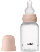 BIBS Anti-Colic Baby Bottle Silicone antikólikás cumisüveg szilikoncumival Blush 1 db