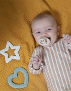 BIBS Baby Bitie Star rágóka Ivory 1 db