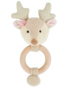 Bieco Grasping Toy with Rattle Fawn játék csörgővel 0 m+ 1 db
