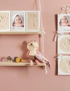 Bieco Impression Set with Picture Frame baba kéz- és láblenyomat-készítő szett 44 x 19 x 1 cm