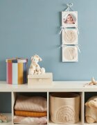 Bieco Print Set with Hanging Picture Frame baba kéz- és láblenyomat-készítő szett 55 x 18 x 1 cm