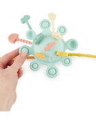 Bieco Silicone Activity Planet interaktív játék 12 m+ Eucalyptus 1 db