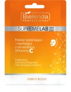 Bielenda Professional Supremelab Energy Boost fehérítő gézmaszk C vitamin 1 db