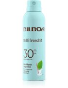 Bilboa Belli Freschi napozó spray borsmentával SPF 30 150 ml