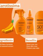 Bilboa Carotissima Olio napozó olaj spray -ben béta-karotinnal SPF10 200 ml