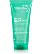 Bioderma Sébium Gel Moussant Actif mélyen tisztító gél zsíros és problémás bőrre 200 ml