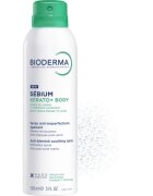 Bioderma Sébium Kerato+ Body testápoló spray pattanások bőrpír és pattanások okozta hegek ellen 150 ml