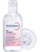 Bioderma Sensibio AR+ micellás tisztító gél Érzékeny bőrpírra hajlamos bőrre 250 ml