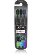 Biomed Black Charcoal fogkefék közepes 3 db