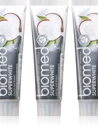Biomed Superwhite erősítő fogkrém kókuszolajjal 3x100 g