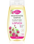 Bione Cosmetics Burdock regeneráló sampon a fénylő és selymes hajért 260 ml