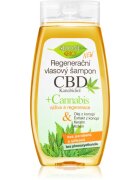 Bione Cosmetics Cannabis CBD regeneráló sampon CBD-vel 260 ml