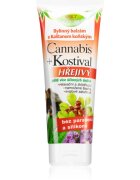 Bione Cosmetics Cannabis Comfrey melegítő gél izmok és izületek ellazítására 200 ml