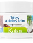 Bione Cosmetics Coconut arckrém az egész családnak kókuszzal 260 ml